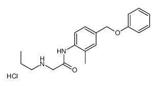[2-[2-methyl-4-(phenoxymethyl)anilino]-2-oxoethyl]-propylazanium,chloride结构式