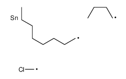 butyl-(chloromethyl)-octylstannane结构式