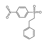1-nitro-4-(2-phenylethylsulfonyl)benzene结构式