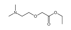 ethyl 2-[2-(dimethylamino)ethoxy]acetate Structure