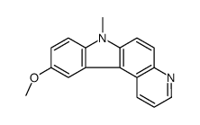 10-methoxy-7-methylpyrido[2,3-c]carbazole Structure