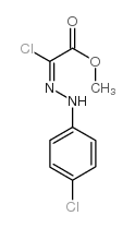 METHYLCHLORO[(4-CHLOROPHENYL)HYDRAZONO] ACETATE结构式