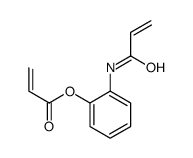 [2-(prop-2-enoylamino)phenyl] prop-2-enoate Structure