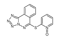 6-(1-oxidopyridin-1-ium-2-yl)sulfanyltetrazolo[5,1-a]phthalazine结构式