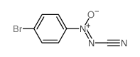 (4-bromophenyl)-cyanoimino-oxido-azanium structure