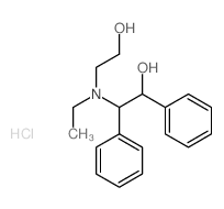 2-(ethyl-(2-hydroxyethyl)amino)-1,2-diphenyl-ethanol Structure
