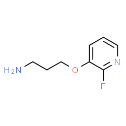 1-Propanamine,3-[(2-fluoro-3-pyridinyl)oxy]-(9CI) Structure