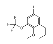 5-iodo-2-methoxy-1-propyl-3-(trifluoromethoxy)benzene Structure