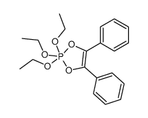 4,5-diphenyl-2,2,2-triethoxy-1,3,2-dioxaphospholene Structure