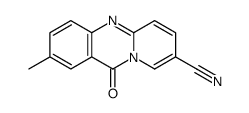 2-methyl-11-oxopyrido[2,1-b]quinazoline-8-carbonitrile Structure