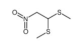 1,1-bis(methylsulfanyl)-2-nitroethane结构式
