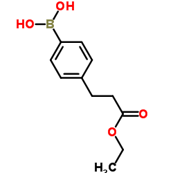 [4-(3-Ethoxy-3-oxopropyl)phenyl]boronic acid picture