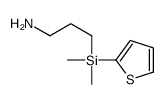 3-[dimethyl(thiophen-2-yl)silyl]propan-1-amine Structure