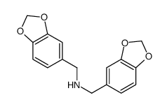 1-(1,3-benzodioxol-5-yl)-N-(1,3-benzodioxol-5-ylmethyl)methanamine Structure