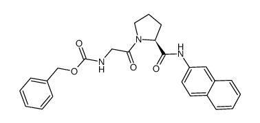 Z-Gly-Pro-βNA Structure