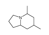 Octahydro-5,7-dimethylindolizine Structure