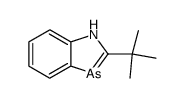 2-t-Butyl-1H-1,3-benzazarsol结构式