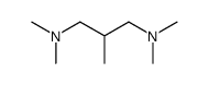 N,N,N',N',2-pentamethylpropane-1,3-diamine Structure