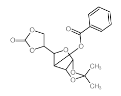 [7,7-dimethyl-3-(2-oxo-1,3-dioxolan-4-yl)-2,6,8-trioxabicyclo[3.3.0]oct-4-yl] benzoate Structure