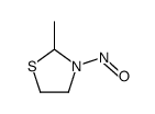 2-METHYL-N-NITROSOTHIAZOLIDINE structure