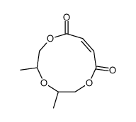 oxybis(methylethylene) maleate Structure