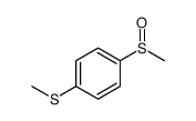 1-methylsulfanyl-4-methylsulfinylbenzene Structure