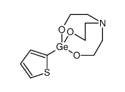 1-(2-Thienyl)-2,8,9-trioxa-5-aza-germabicyclo(3.3.3)undecane structure