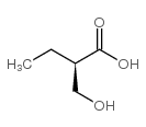 (R)-2-(HYDROXYMETHYL)BUTANOIC ACID structure