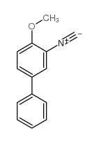 3-ISOCYANO-4-METHOXY-1,1'-BIPHENYL结构式