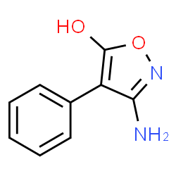 5-Isoxazolol,3-amino-4-phenyl-结构式