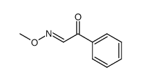 (E)-2-oxo-2-phenylacetaldehyde O-methyl oxime结构式