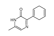 3-cyclohexa-1,4-dien-1-yl-6-methyl-1H-pyrazin-2-one结构式