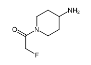 4-Piperidinamine,1-(fluoroacetyl)-(9CI) structure