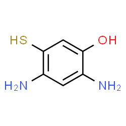 Phenol,2,4-diamino-5-mercapto- Structure