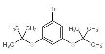 1-BROMO-3,5-BIS(TERT-BUTYLTHIO)BENZENE structure