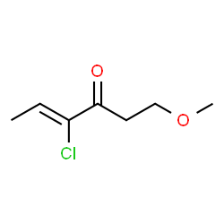 4-Hexen-3-one,4-chloro-1-methoxy- structure