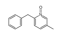 2-benzyl-5-methylpyridine 1-oxide Structure