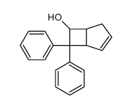 7,7-diphenylbicyclo[3.2.0]hept-2-en-6-ol Structure