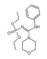 diethyl (morpholino(phenylamino)methylene)phosphoramidate结构式