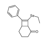 7-ethylselanyl-8-phenylbicyclo[4.2.0]oct-7-en-5-one结构式