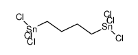α,ω-bis-(trichlorostannyl)butane Structure
