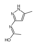 N-(5-Methyl-1H-pyrazol-3-yl)acetamide structure