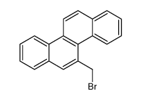 Chrysene, 5-(bromomethyl)- Structure