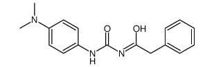 N-[[4-(dimethylamino)phenyl]carbamoyl]-2-phenylacetamide Structure