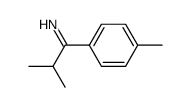 2-methyl-1-p-tolyl-propan-1-one-imine Structure