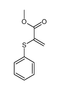 methyl 2-phenylsulfanylprop-2-enoate Structure