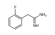 2-(2-FLUORO-PHENYL)-ACETAMIDINE结构式