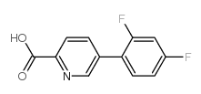 5-(3,4-DIMETHOXYPHENYL)PICOLINIC ACID Structure