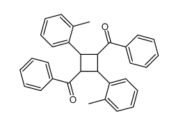 [3-benzoyl-2,4-bis(2-methylphenyl)cyclobutyl]-phenylmethanone Structure