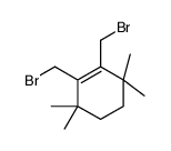 1,2-bis(bromomethyl)-3,3,6,6-tetramethylcyclohexene结构式